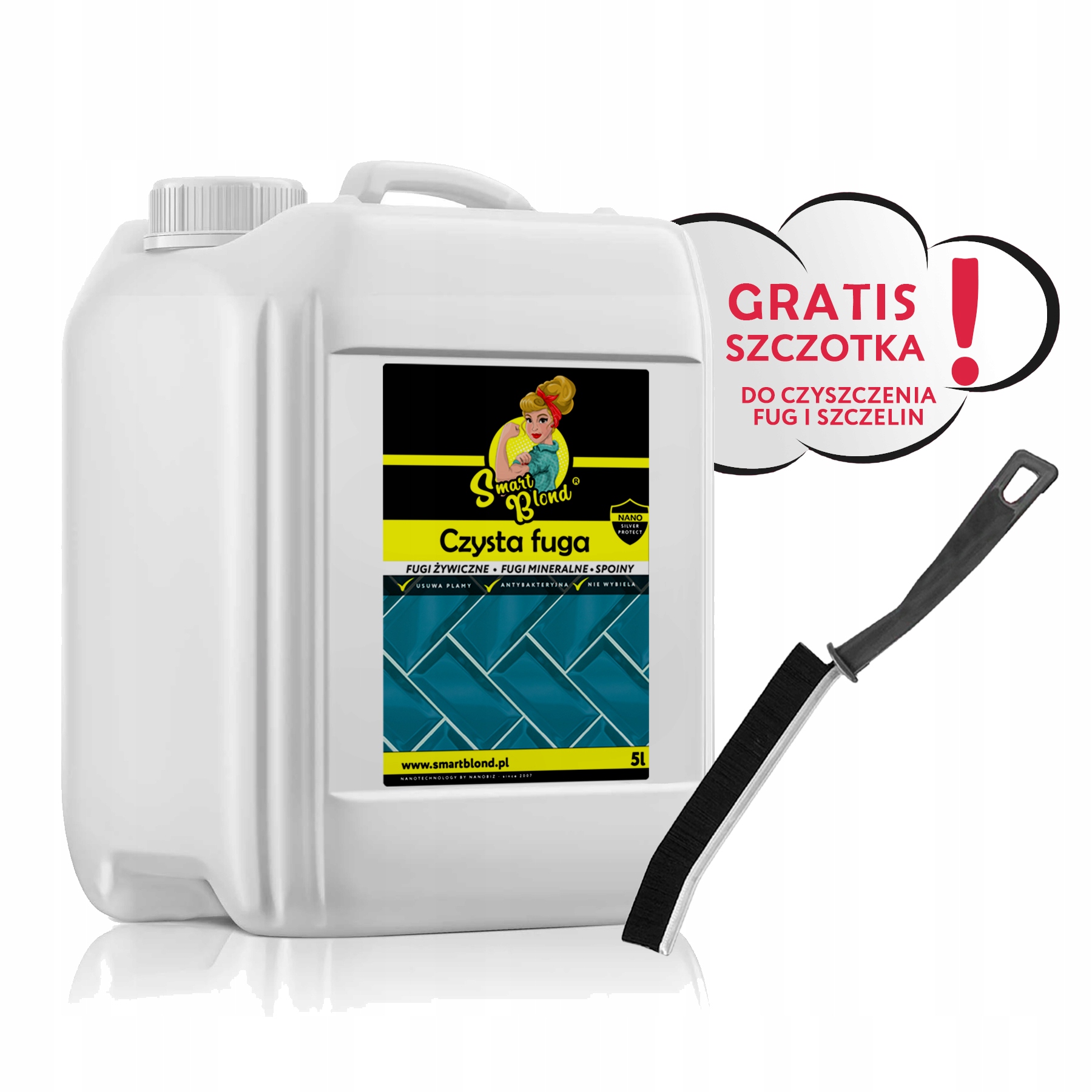 Levně Smartblond Čistá Fuga přípravek na čištění spár a spár 5 litrů
