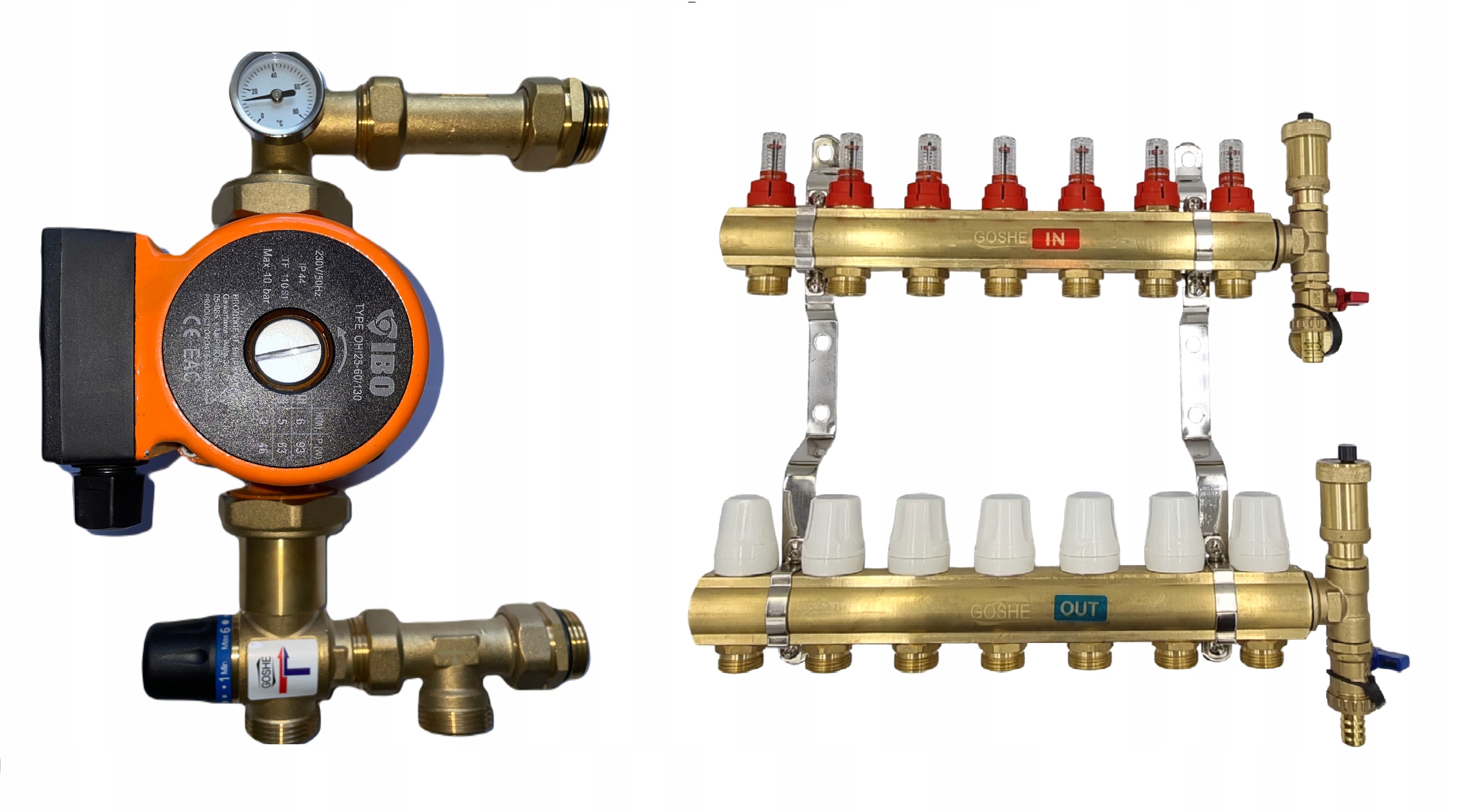 Rozdeľovač Podlahy 7 Čerpacia Skupina Ohi Goshe