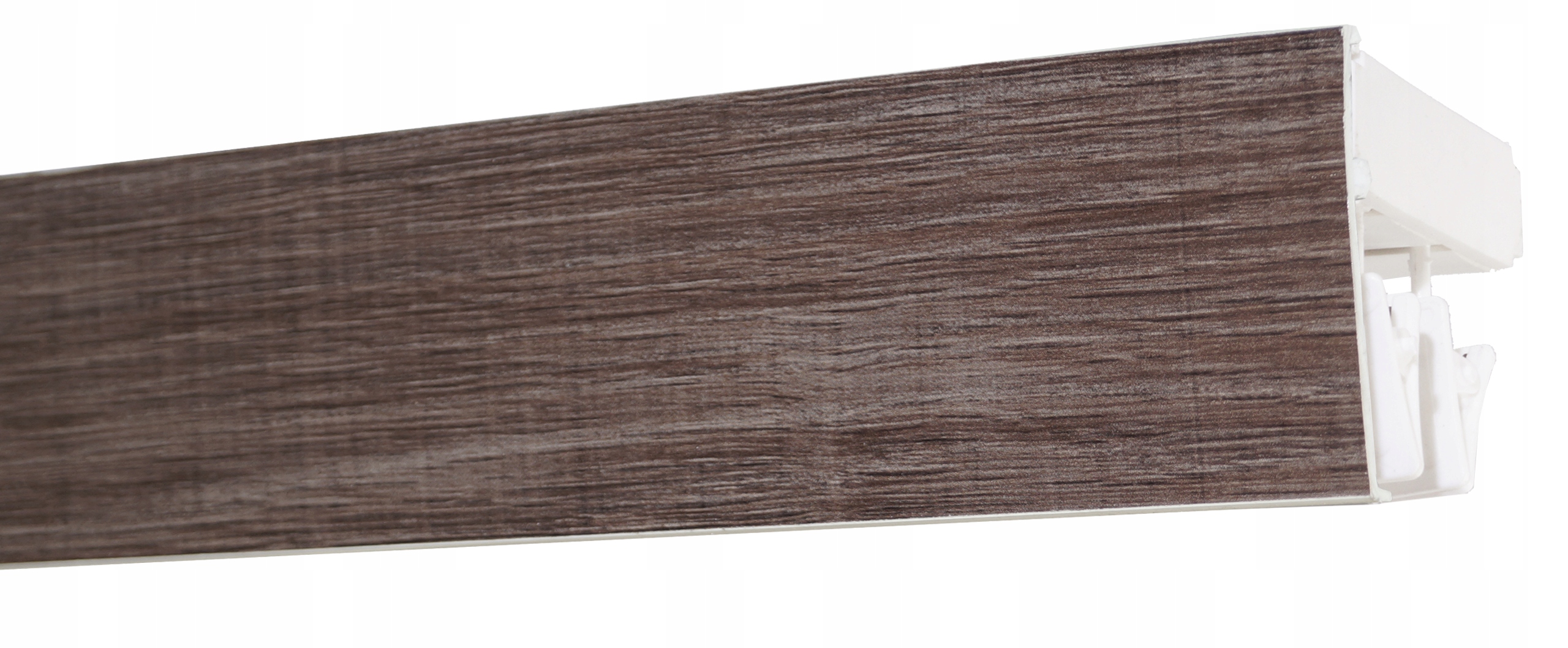 Szyna sufitowa PCV podwójna 125 cm + OSŁONA kolor Kolor inny kolor