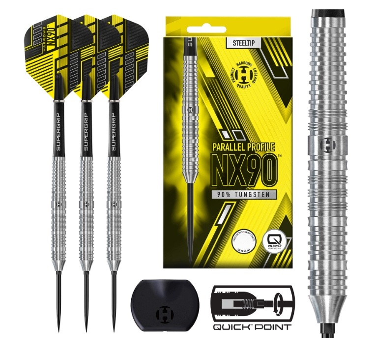 Rzutki Harrows NX-90 Parallel 90% Steeltip 22 g