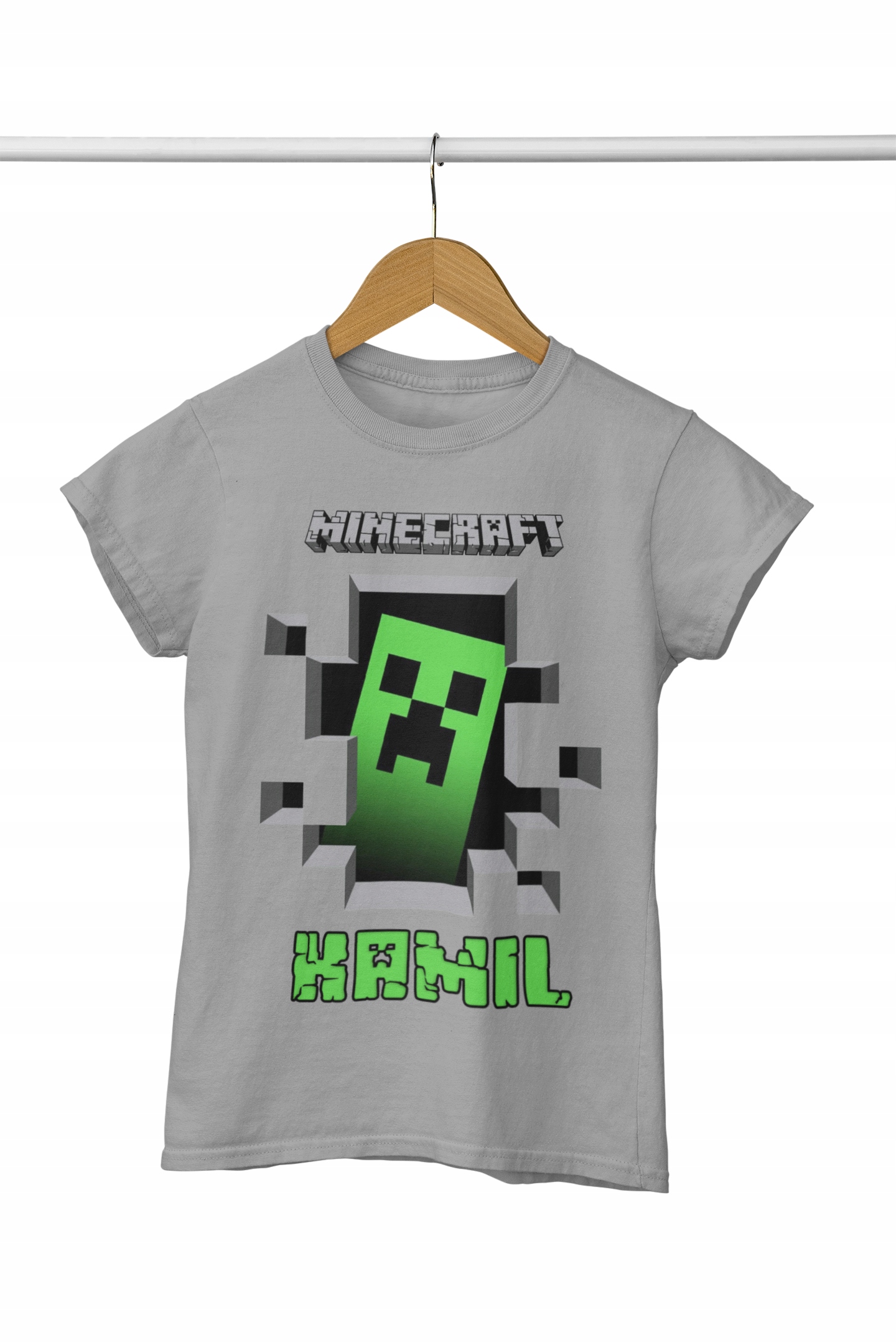 

Koszulka Dziecięca - Minecraft 134-140 M Imię