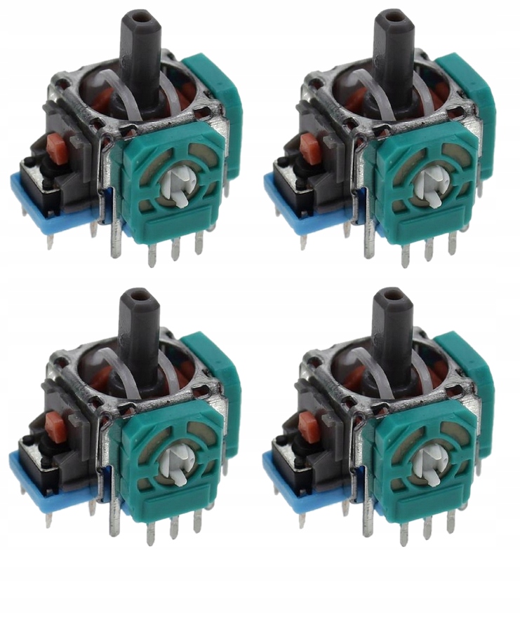 ZESTAW 4X ANALOG ALPS V13 DRĄŻEK JOYSTICK 2,3K DO PADA PLAYSTATION 5 PS5