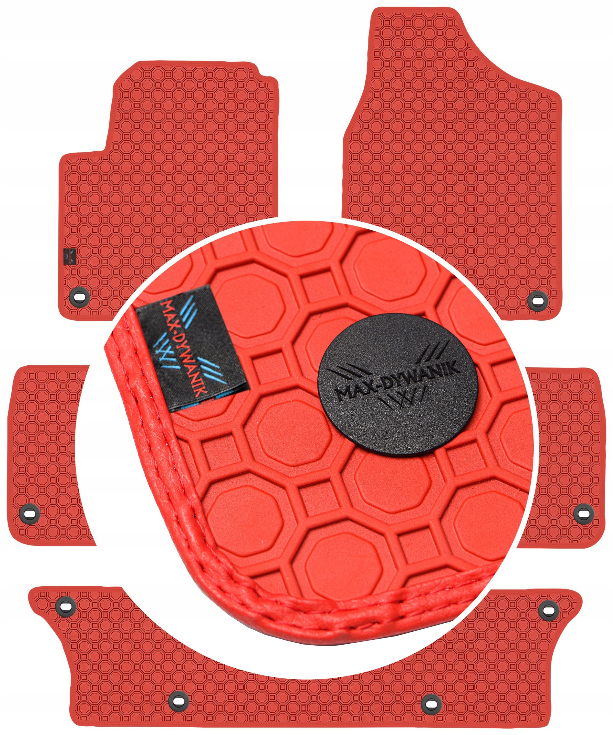 Vw Sharan I 7os 1998-2010 Koberce Červené