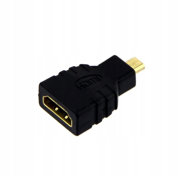 Adapter micro HDMI wt -HDMI gn HDMI 2.0 GOLD AA100