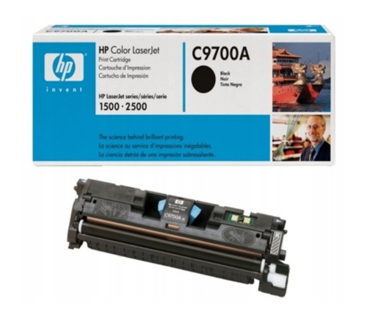 Originální toner Hp c9700a černý 2500/1500