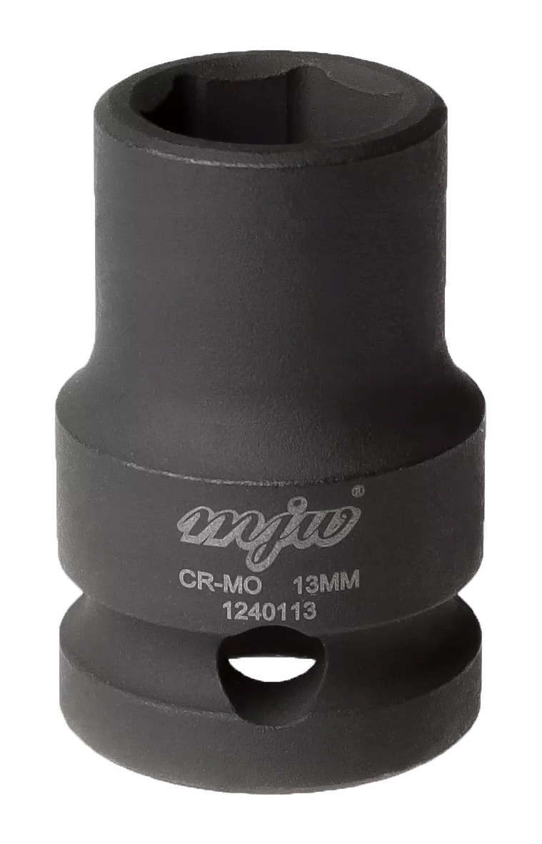 Klucz nasadowy udarowy 1/2" stalowa nasadka 6-kąt 13 mm Mjw 1 sztuka