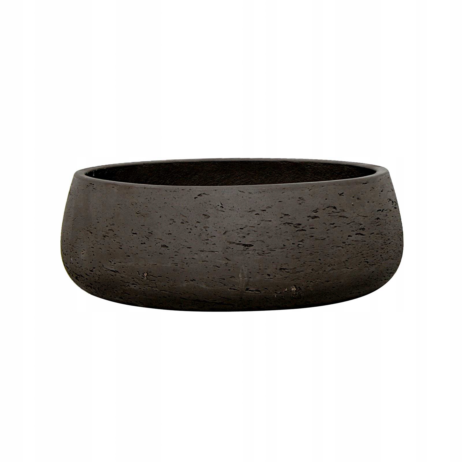 

niska czekoladowa donica misa cementowa Eileen 39