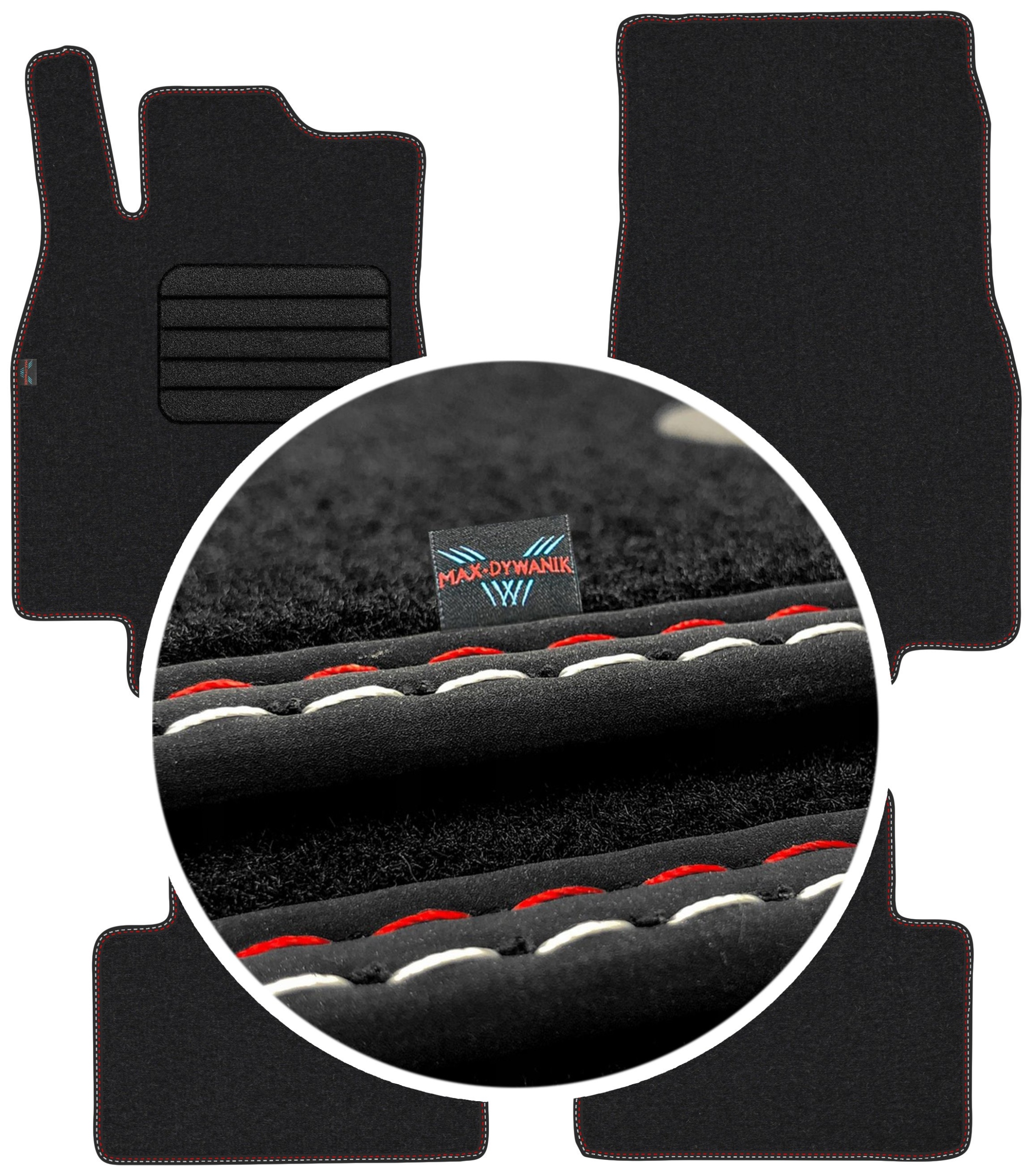 Třída A W169 2004-2012 Velurové autokoberce