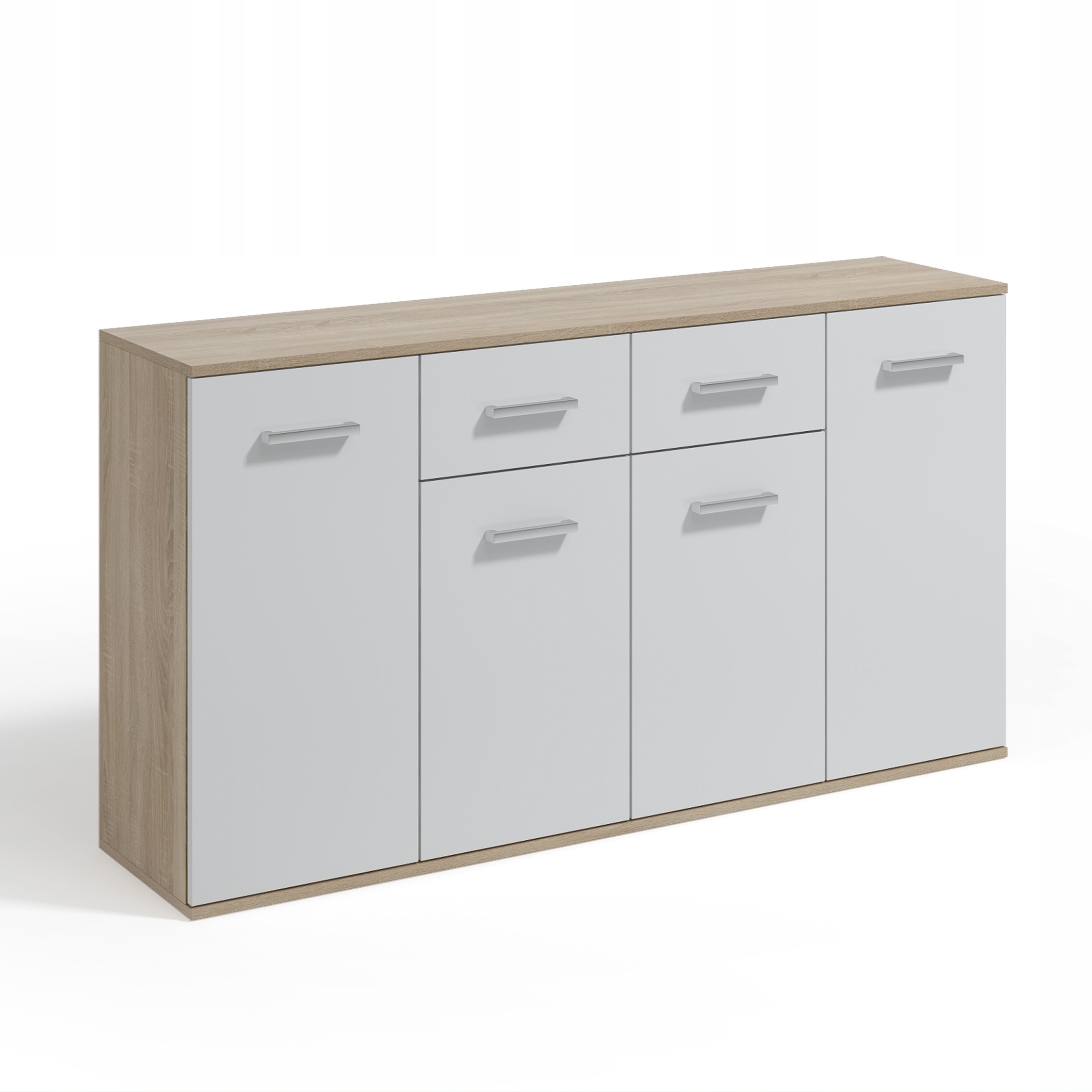 Komoda Giacomo III 160 cm do obývacího pokoje Ložnice Dub sonoma