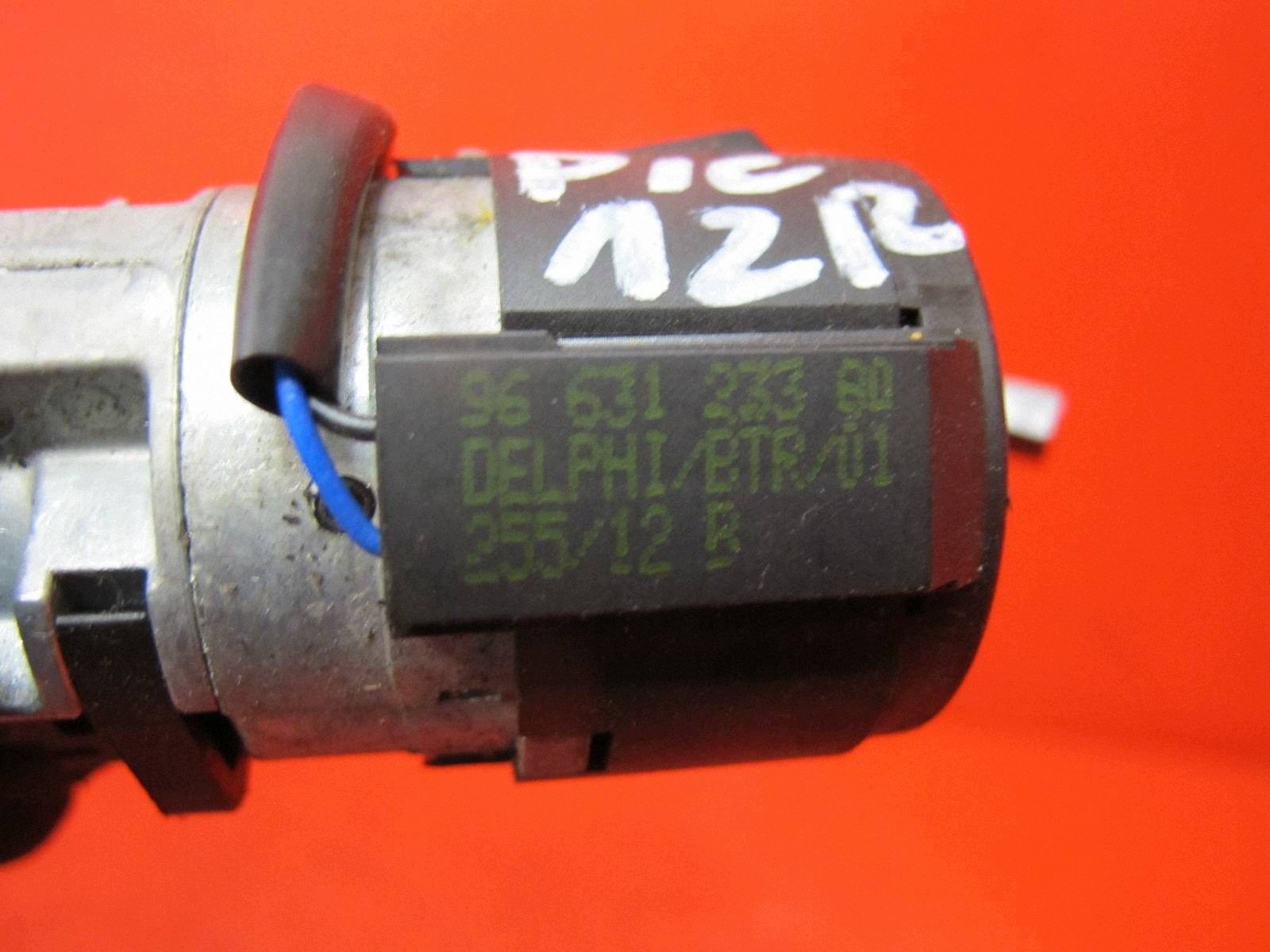 CITROEN C4 PICASSO and UA ignition key lock cylinder door left front KOMPLET