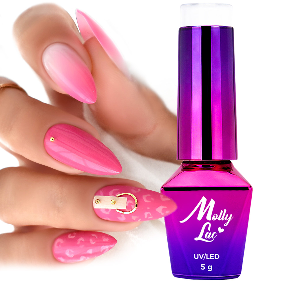 LAKIER HYBRYDOWY DO PAZNOKCI MOLLYLAC 5ml KOLORY