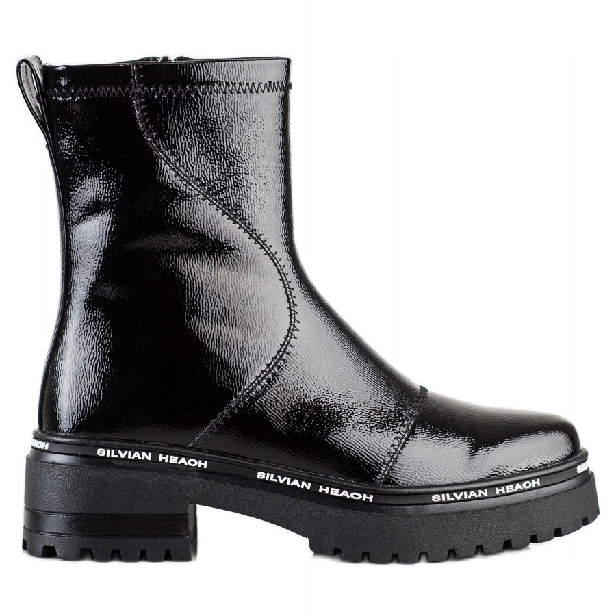

Czarne Skóra ekologiczna Buty Filippo r.38