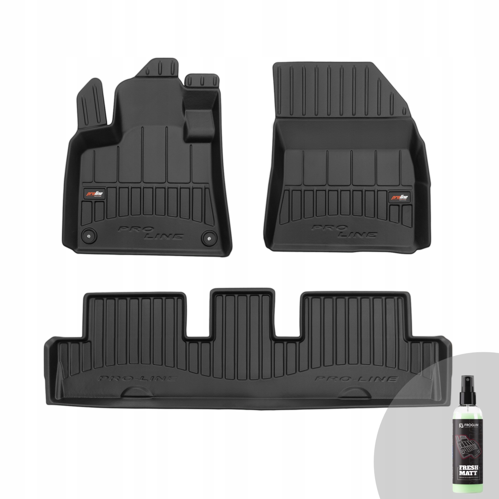 Frogum 3D koberčeky do auta pre Citroenën C4 Picasso II/SpaceTourer