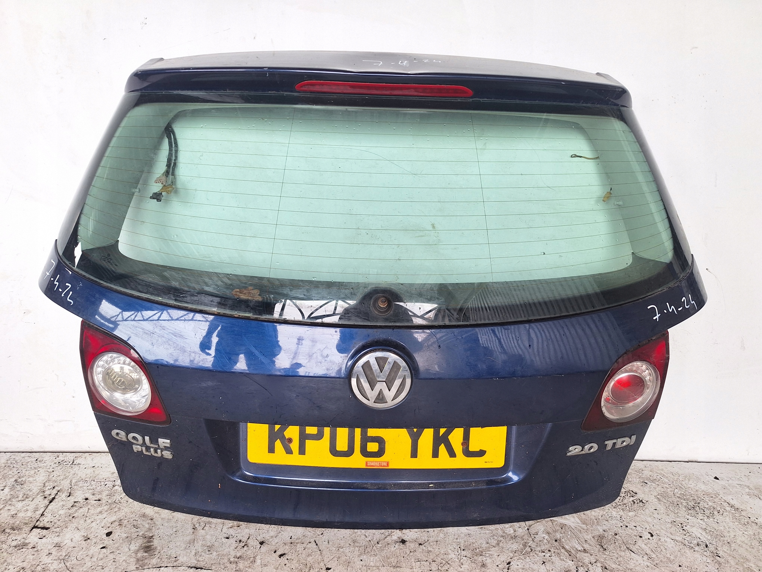 VOLKSWAGEN GOLF V plus GOLF VI plus 05-14 boot door