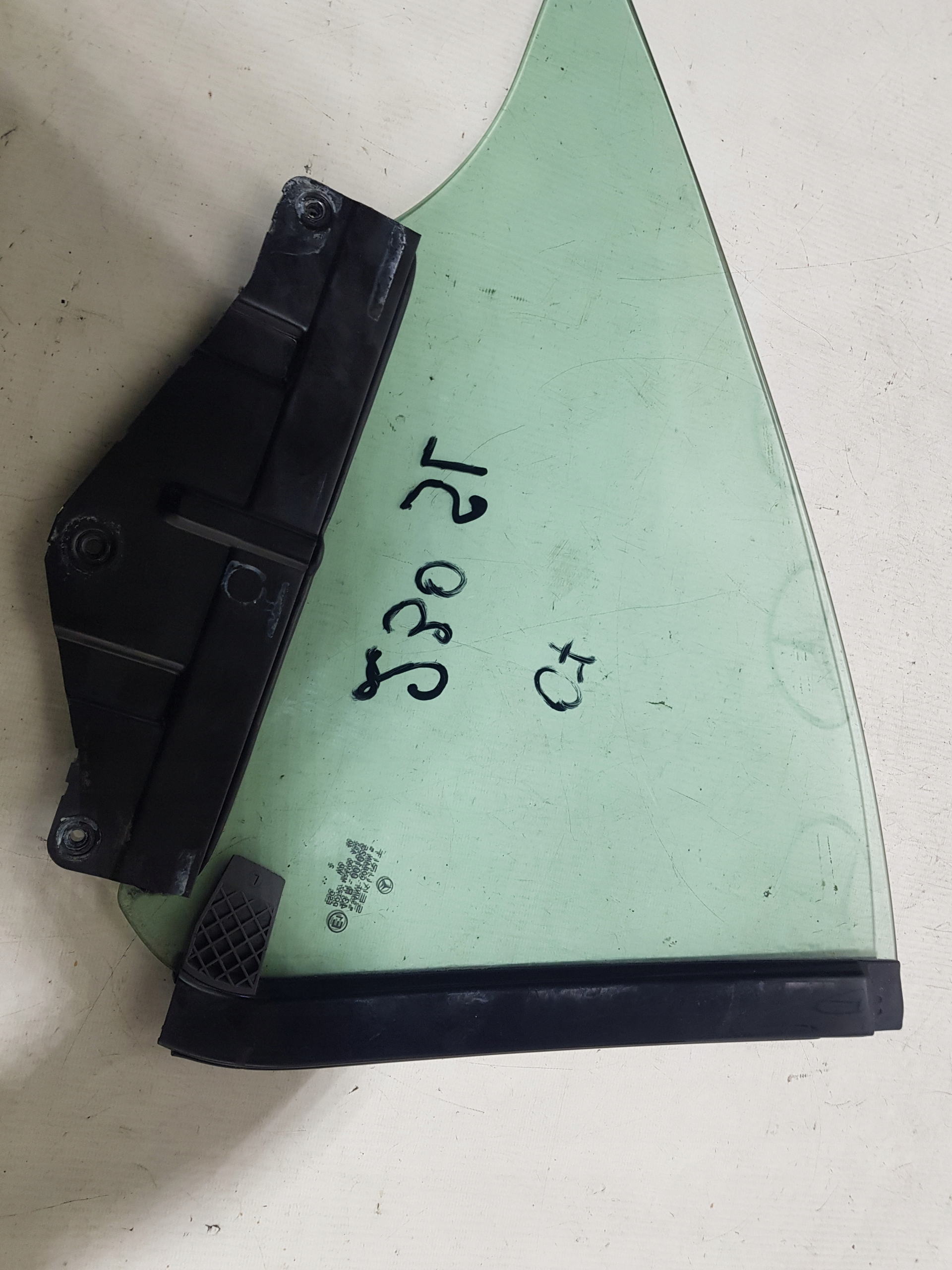 MERCEDES SL R230 W230 window left rear part left rear
