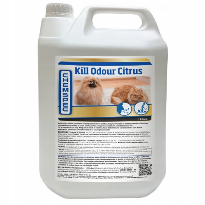 Levně Chemspec Kill Odour Citrus 5L účinný odstraňovač zápachu