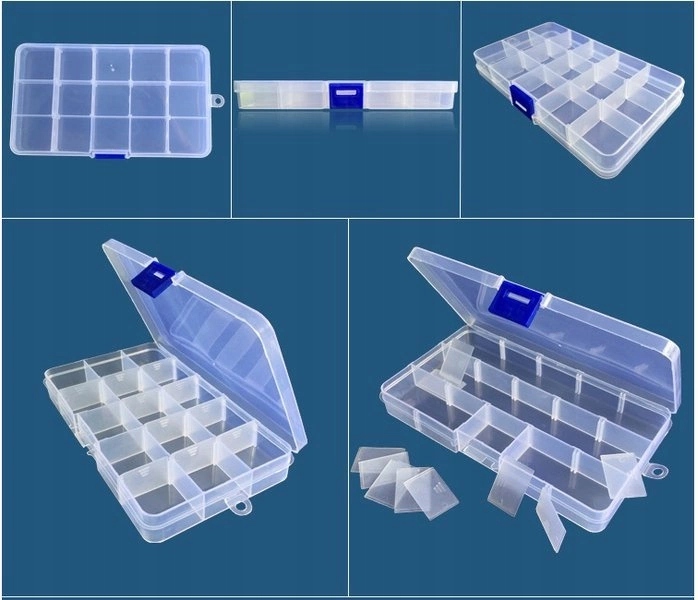 POJEMNIK PUDEŁKO ORGANIZER KUWETA SEGREGATOR PORZĄDKOWY UNIWERSALNY RT0274 Stan opakowania oryginalne