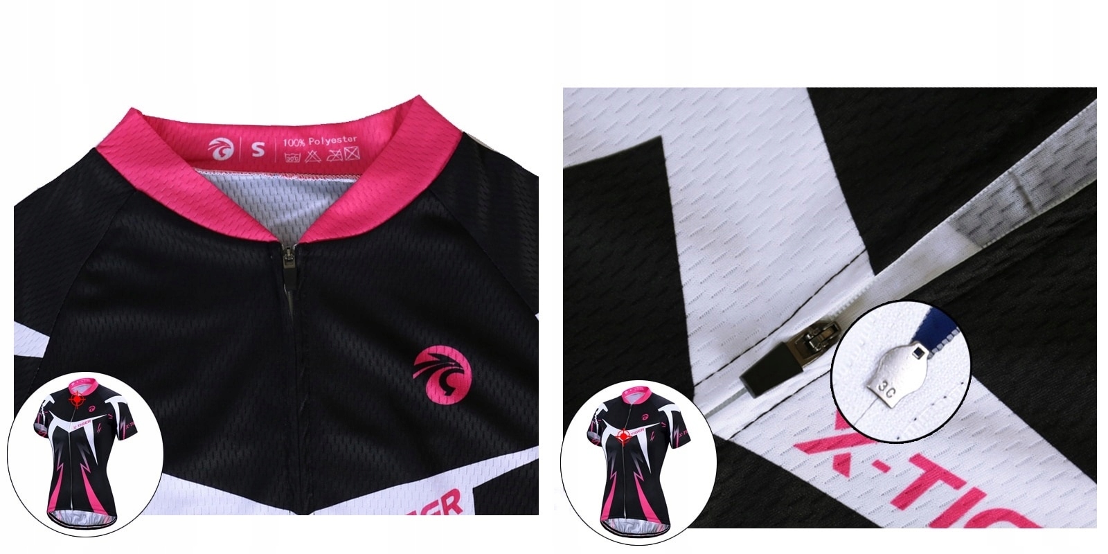 STRÓJ NA ROWER DAMSKI Z WKŁADKĄ ŻELOWĄ TERMICZNY Marka X-Tiger