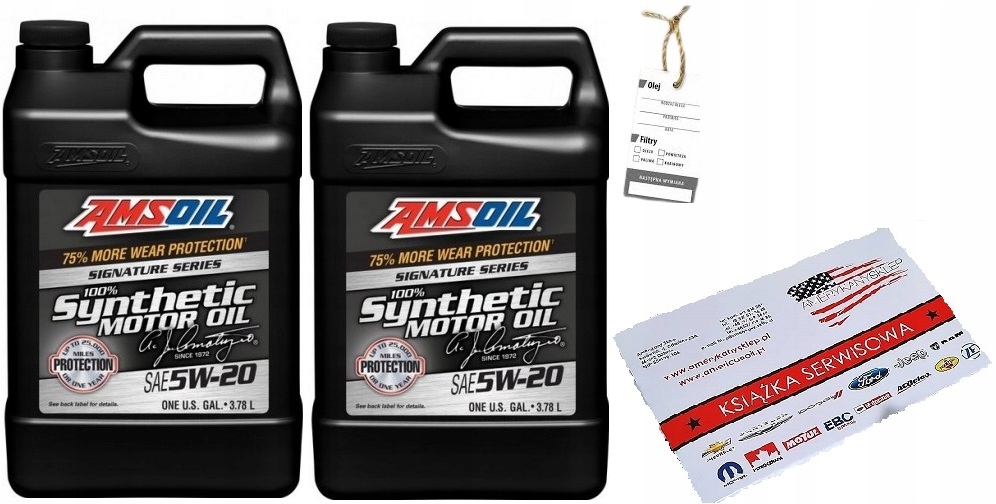 AMSOIL 5W20 Signature Series 7,56 L + GRATISY