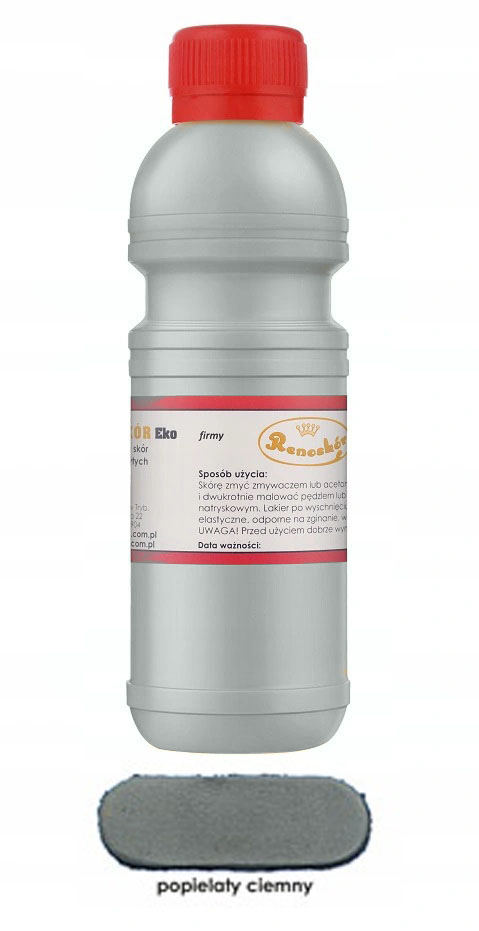 

Renoskór Farba Do Skóry Popielaty Ciemny 200ml