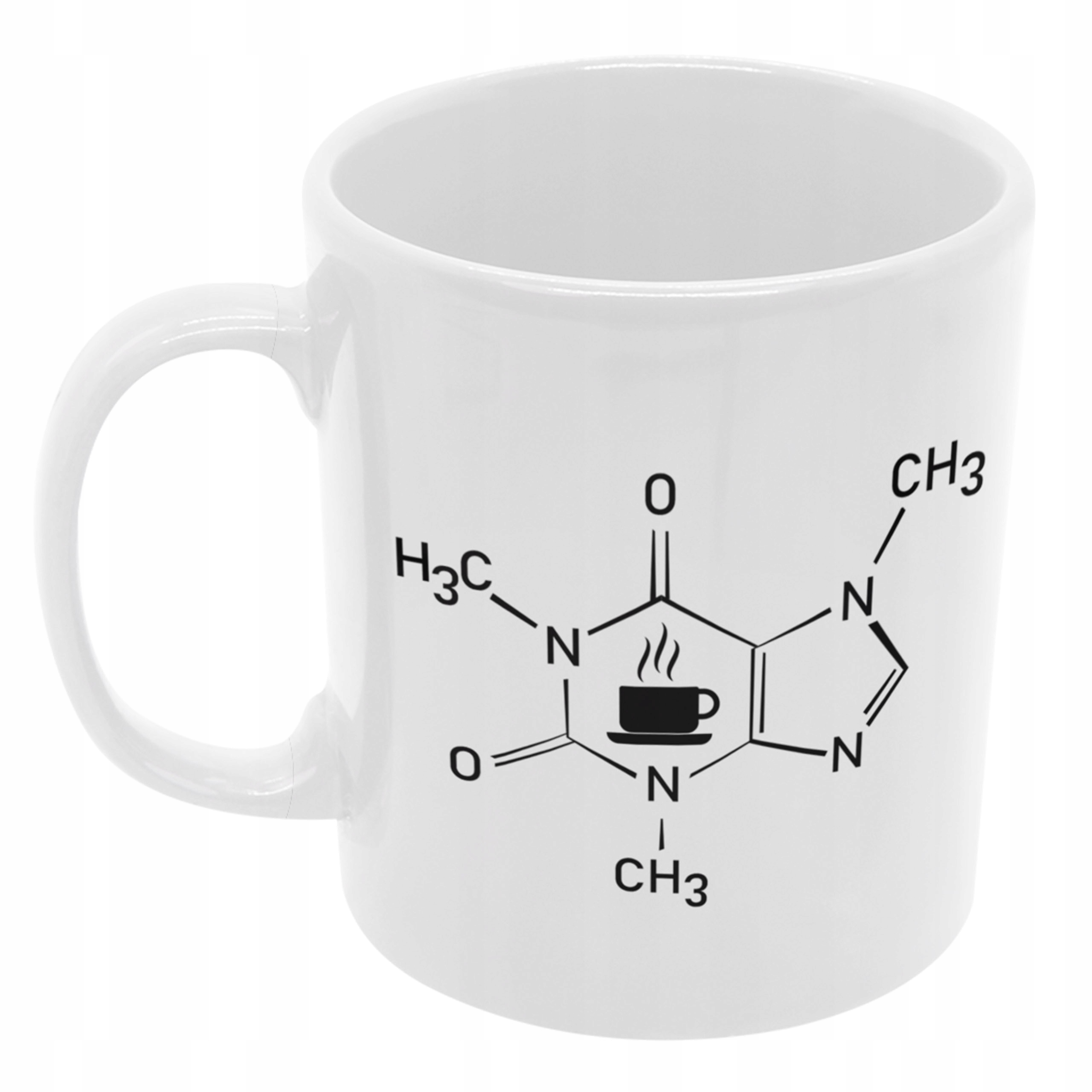 

Kubek kofeina Kawa nauczyciela chemii