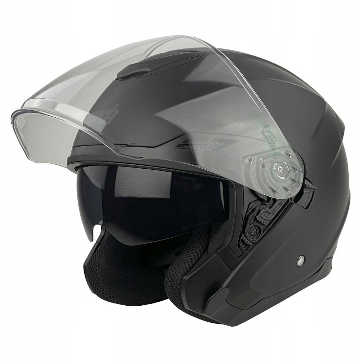 Naxa S30 Otvorená Prilba Black Matt L