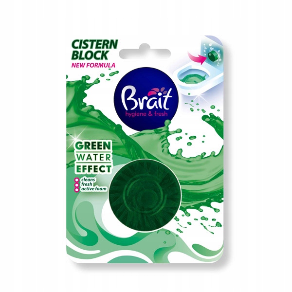 

Brait Barwiący Krążek do Spłuczki 50g Zielony