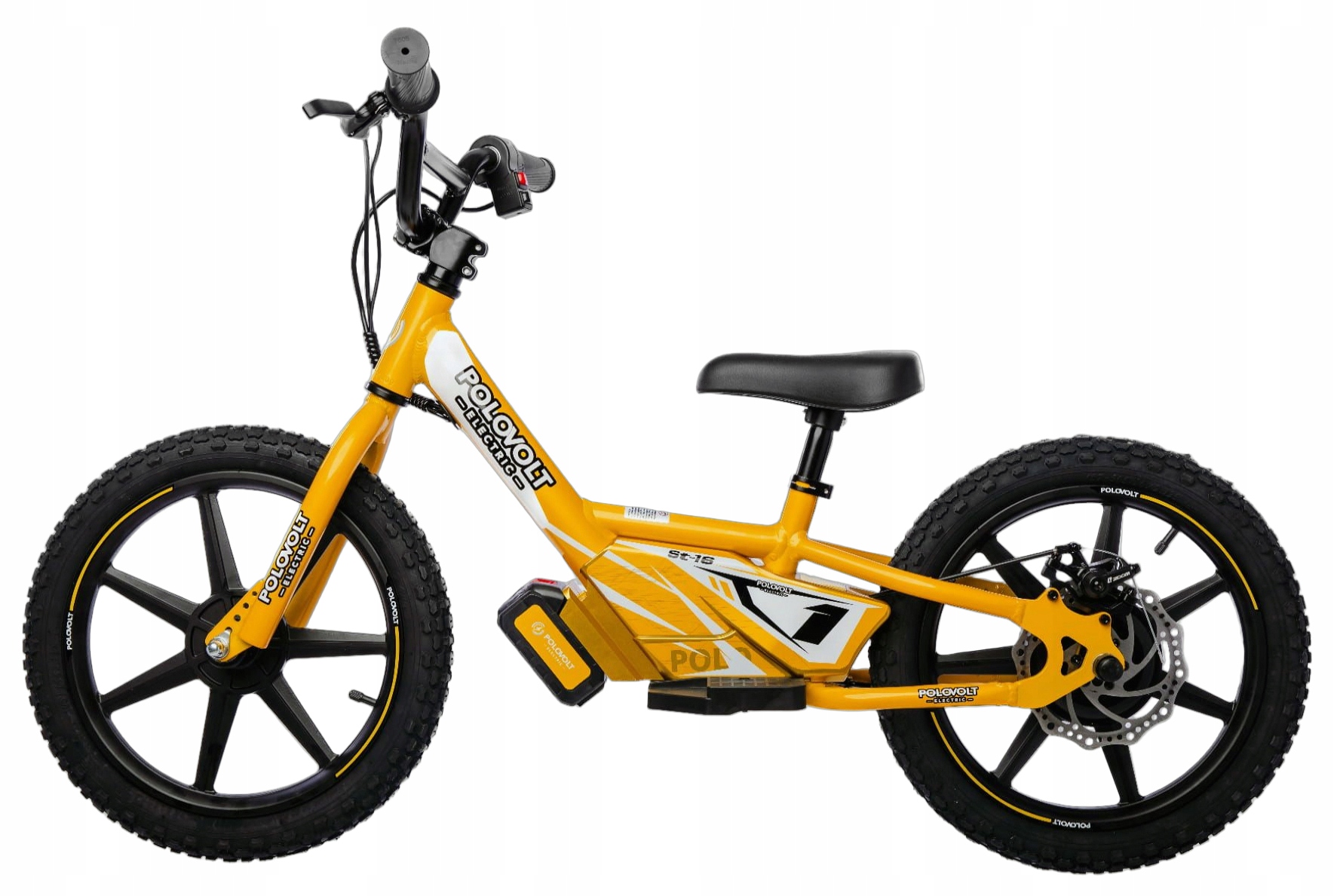 Lekki Rower Elektryczny Mini Cross Bezpieczny Dla Dzieci 5+ Polovolt ST-16