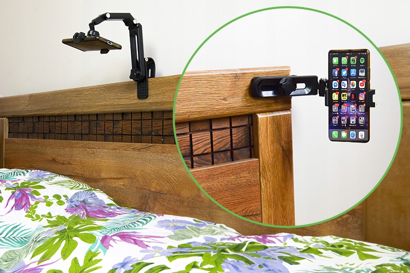 SAMOCHODOWY UCHWYT NA TELEFON NA OSŁONĘ PRZECIWSŁONECZNĄ DO AUTA REGULOWANY Waga produktu z opakowaniem jednostkowym 0.2 kg