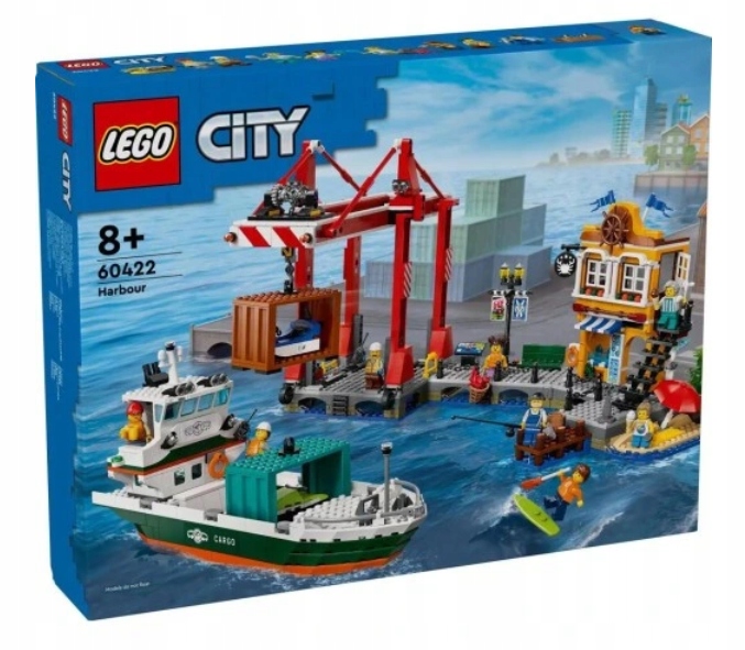 Lego 60422 City Pobřežní Přístav S Nákladní Lodí