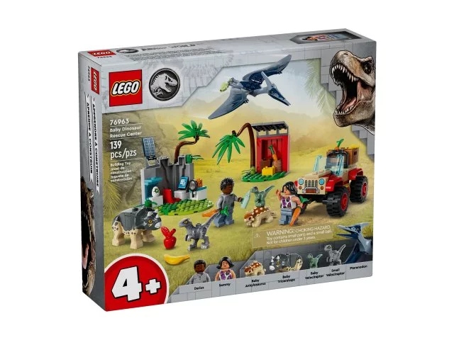 Lego 76963 Jurské světové záchranné centrum
