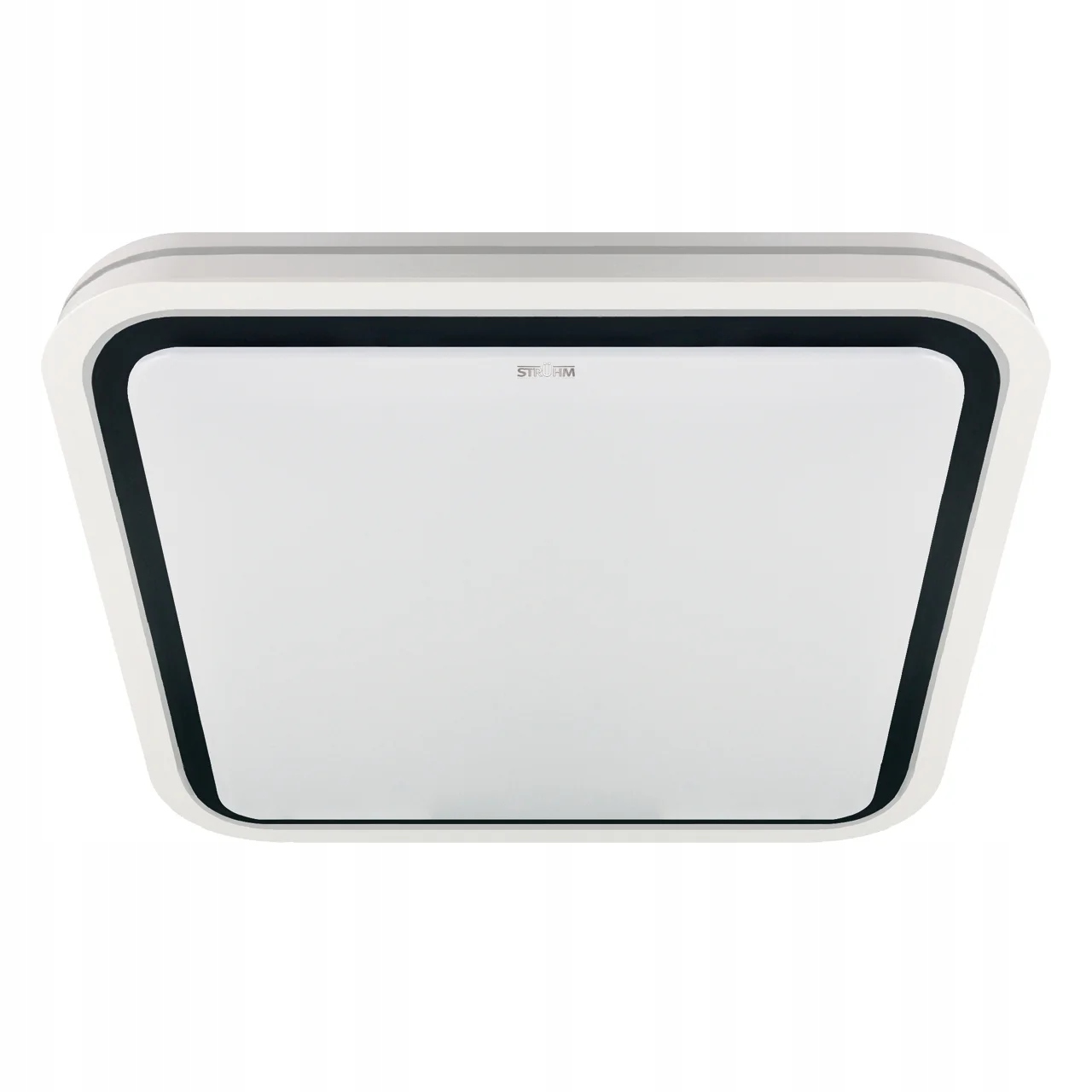Moderný bielo-čierny stropné svietidlo 48W Laguna, stmievateľný Struhm