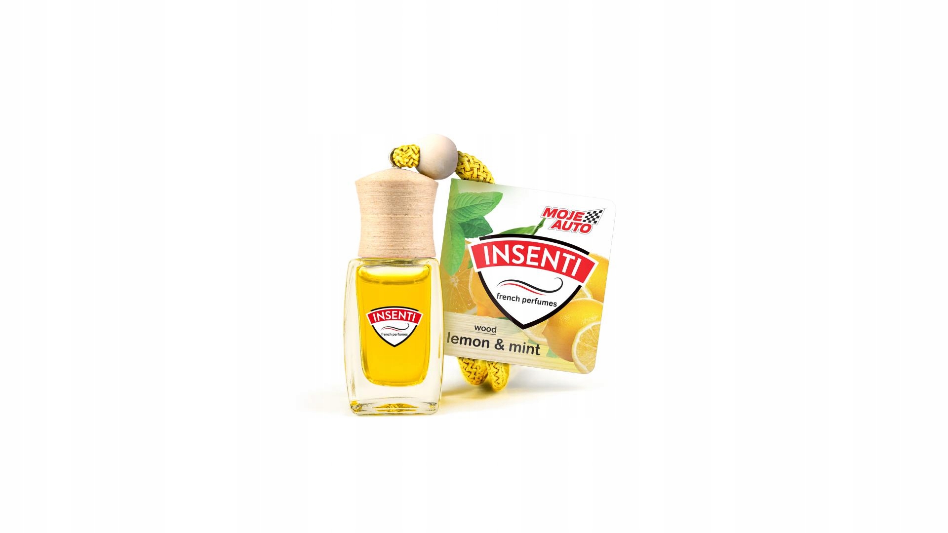 MOJE AUTO - Insenti Wood - Lemon & Mint 8ml