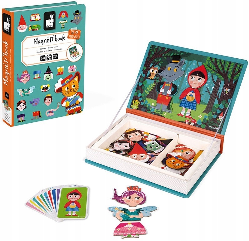 

Świat Baśni magnetyczna układanka MagnetibookJANOD