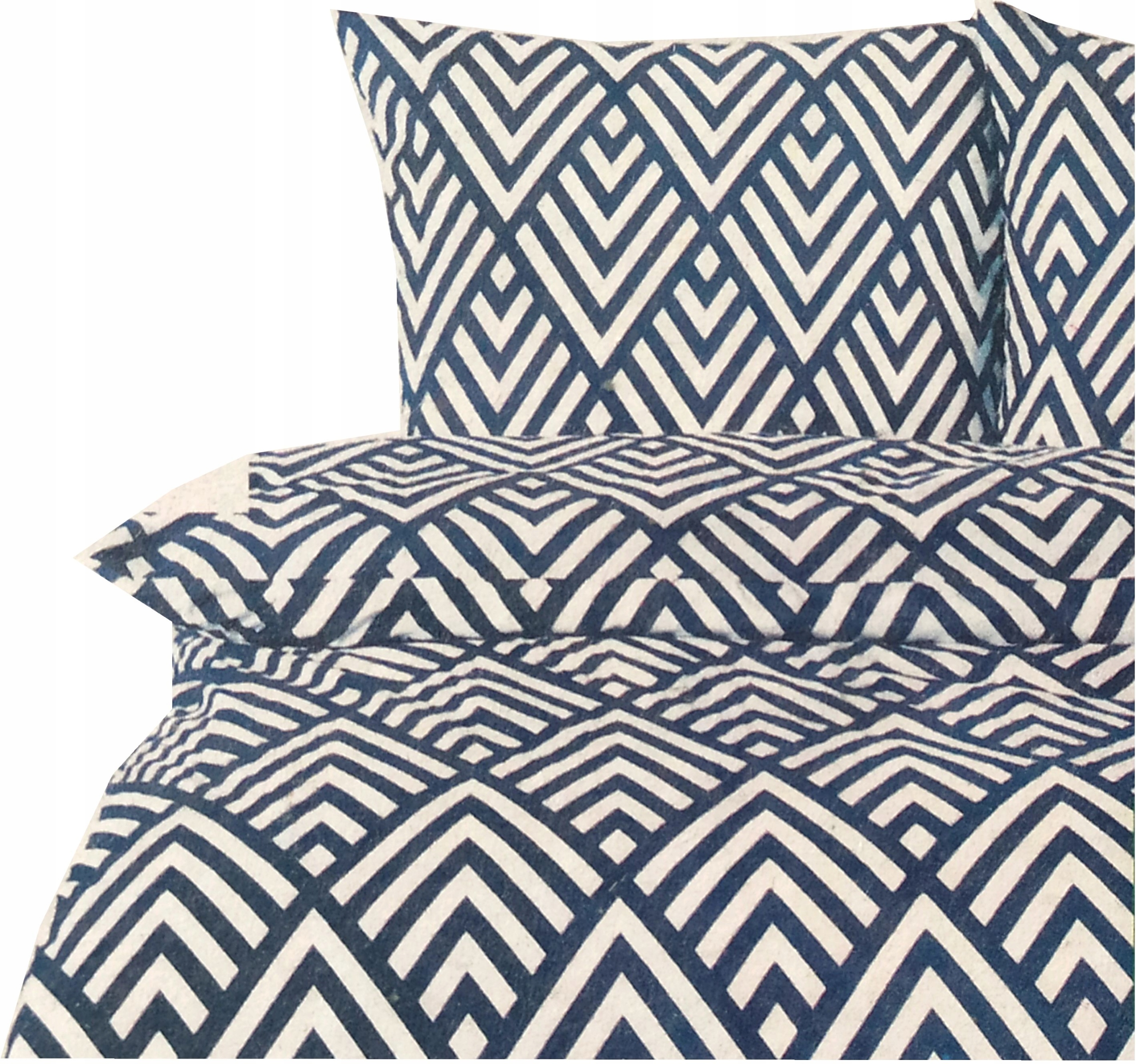 

Pościel bawełniana Smukee 160x200 zygzaki