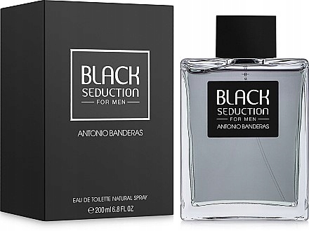 Antonio Banderas Seduction In Black 200ml Perfumy Męskie Woda Toaletowa