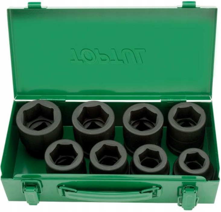 Sada nástrčiek 1, 8ks, 6-hranná/y, veľkosť: 24,27