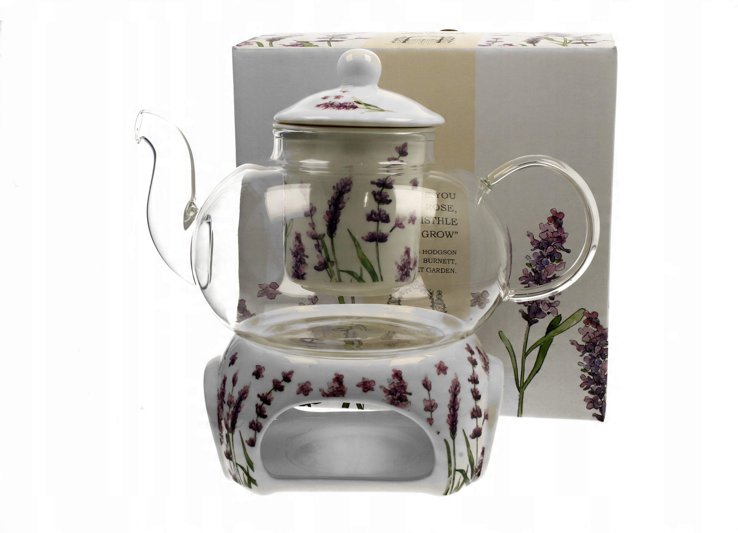 

Dzbanek 1000 ml z podgrzewaczem Classic Lavender