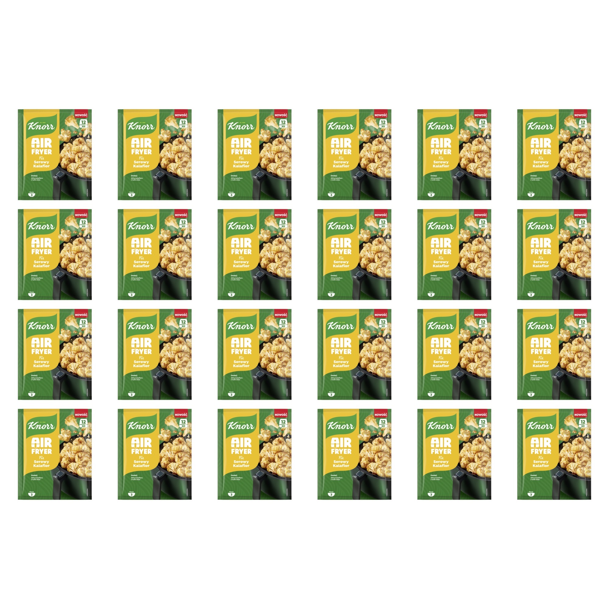 24 x 33 g Knorr Air Fryer Fix sýrový květák