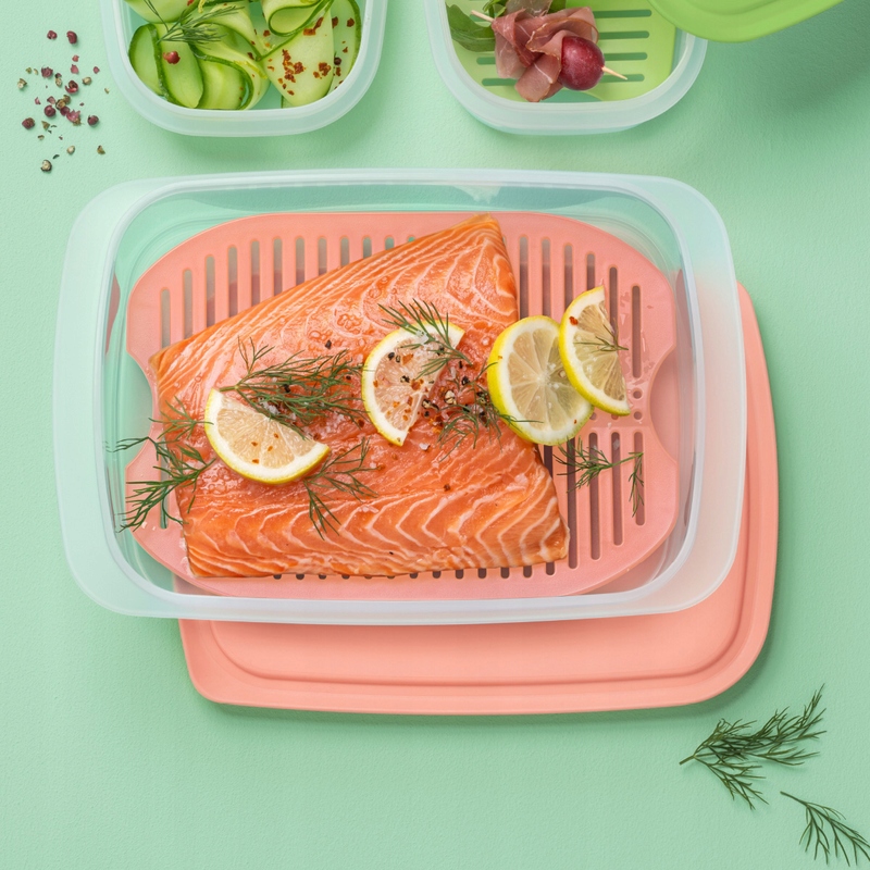 Pojemnik na wędliny sery do przechowywania w lodówce Optima 1,5L TUPPERWARE Kod producenta 24S003