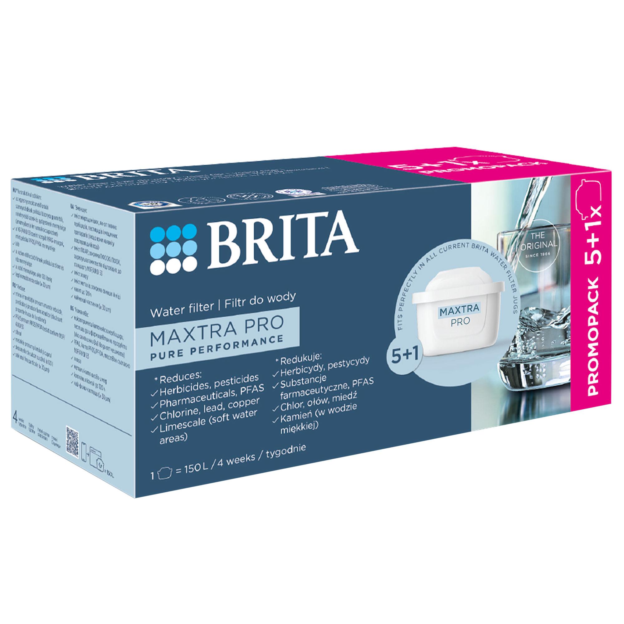 Náplně Brita Maxtra Pro Pure Performance do džbánu Brita Marella 5+1 6 ks