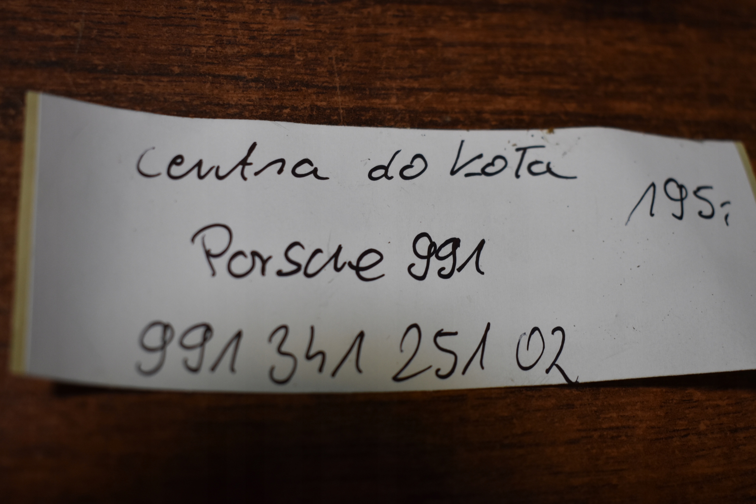 IDEALNA CENTRA DO wheels PORSCHE 991 1