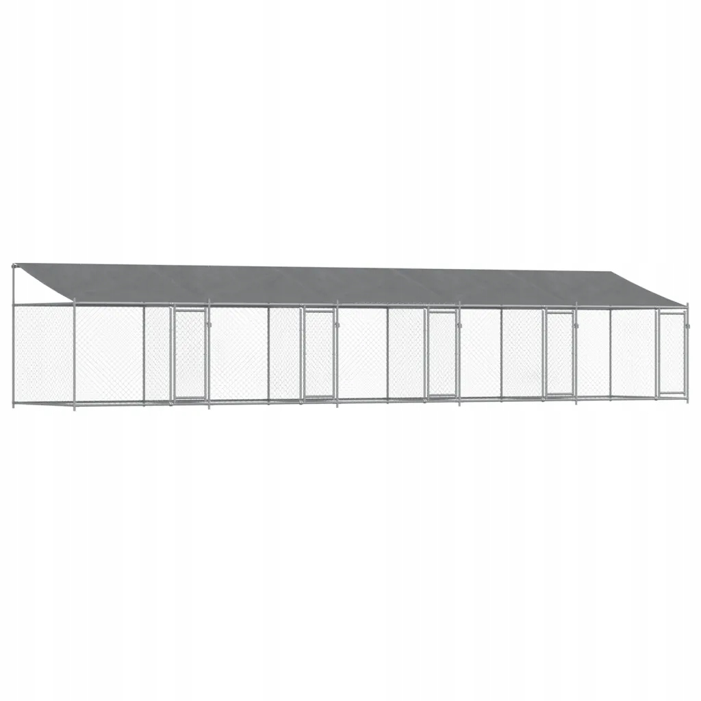 Levně Bouda pro psa VidaXL dřevo vým. zev. 1000 cm x 2000 cm x 2000 cm