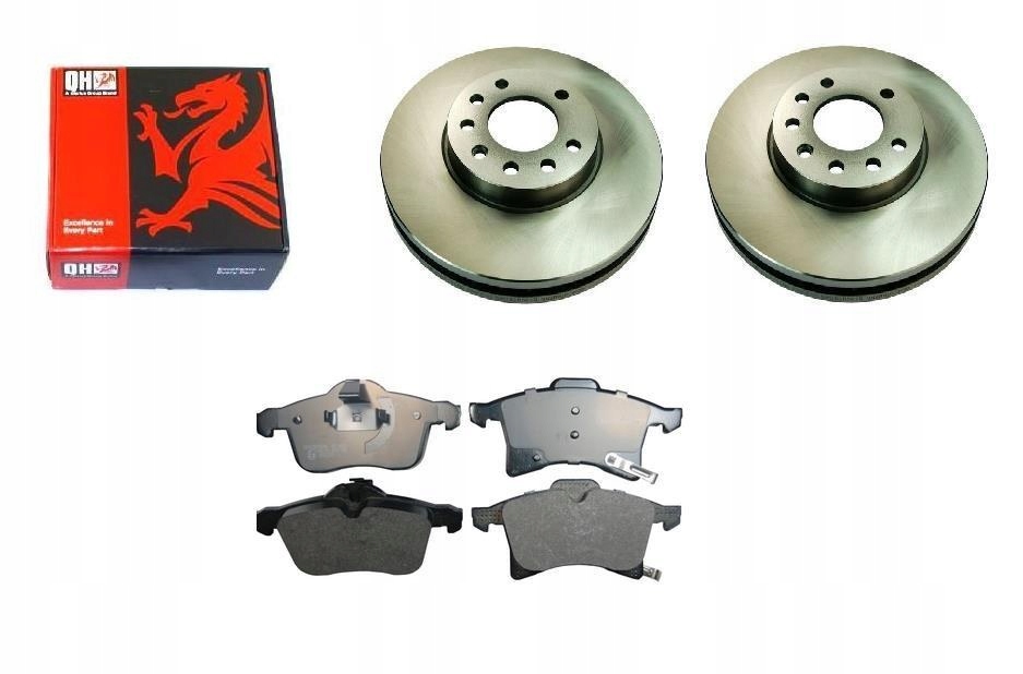 Kotouče Opel Astra H Meriva Přední 280 MM Sada