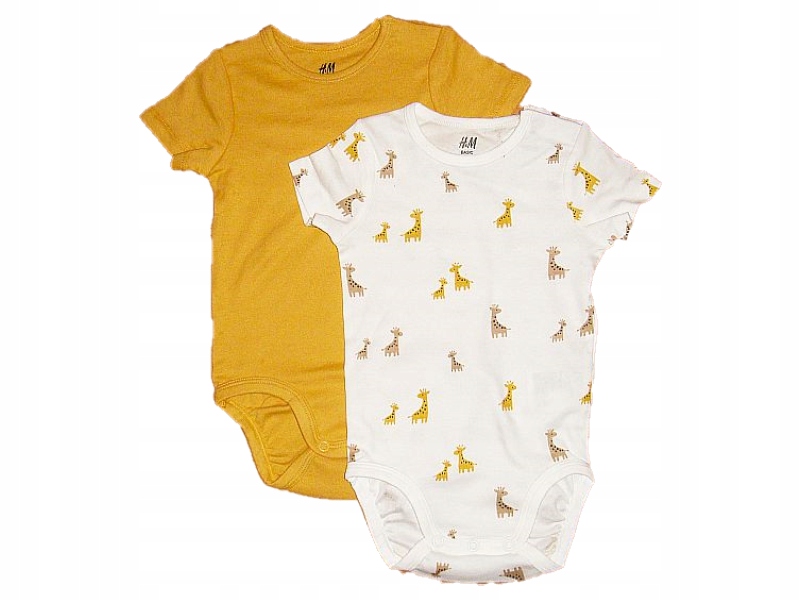

Nowe H&m 2 pac body Żyrafy 86