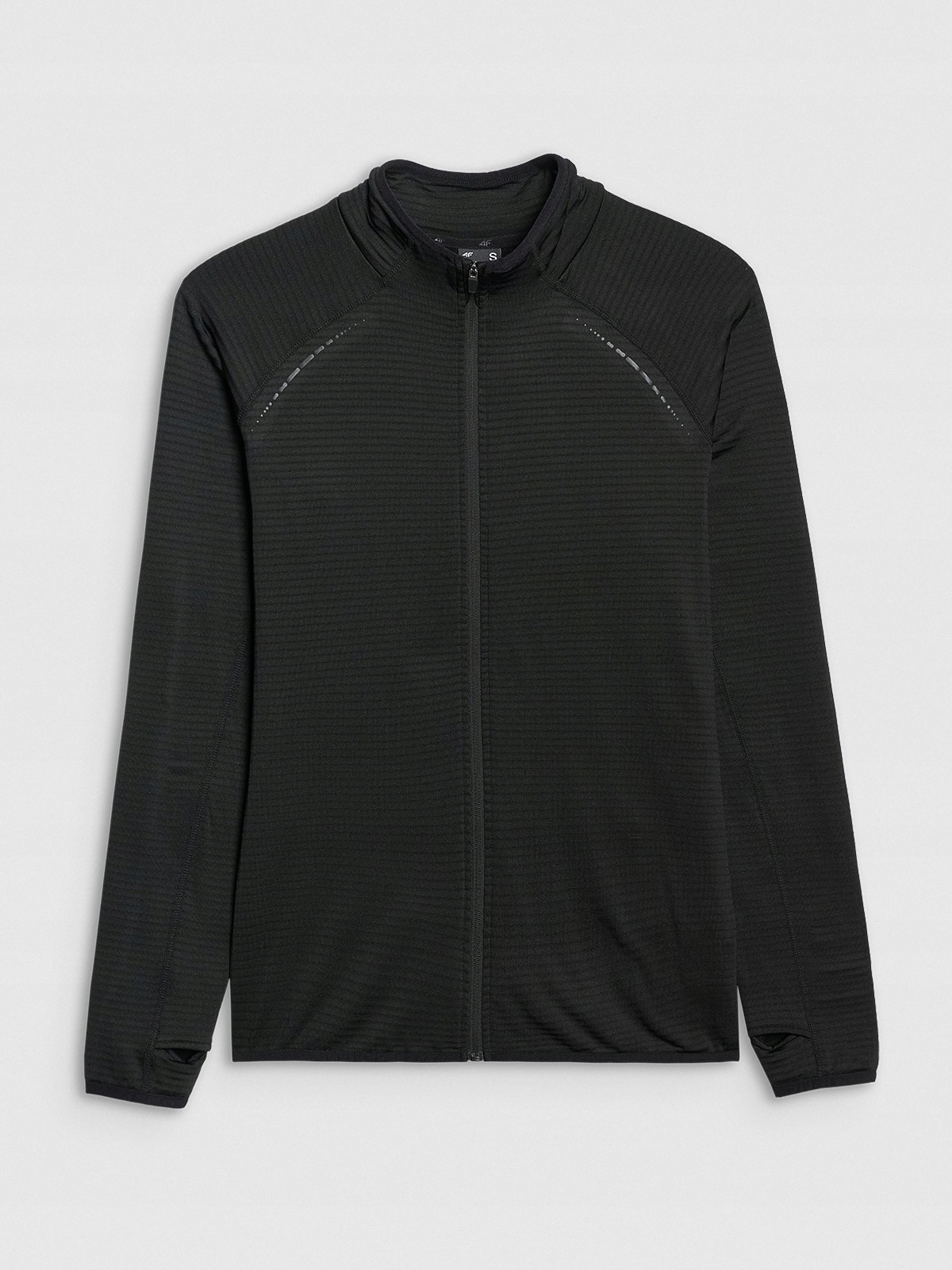 4F Tepláková mikina Černá XL