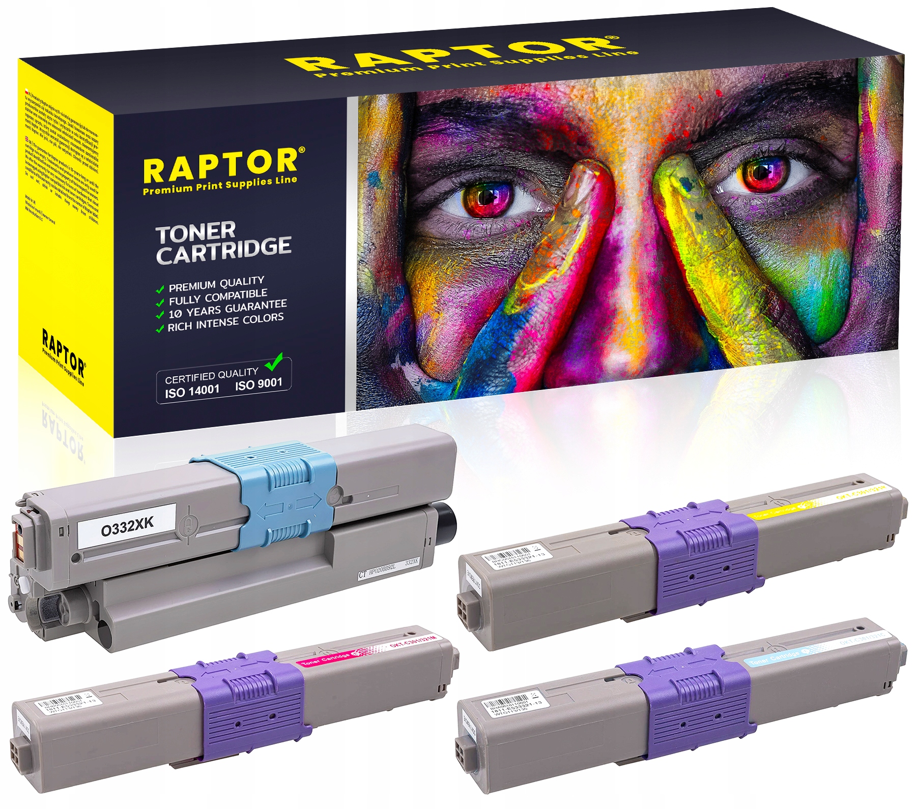 Sada tonerů C332 pro tiskárny Oki