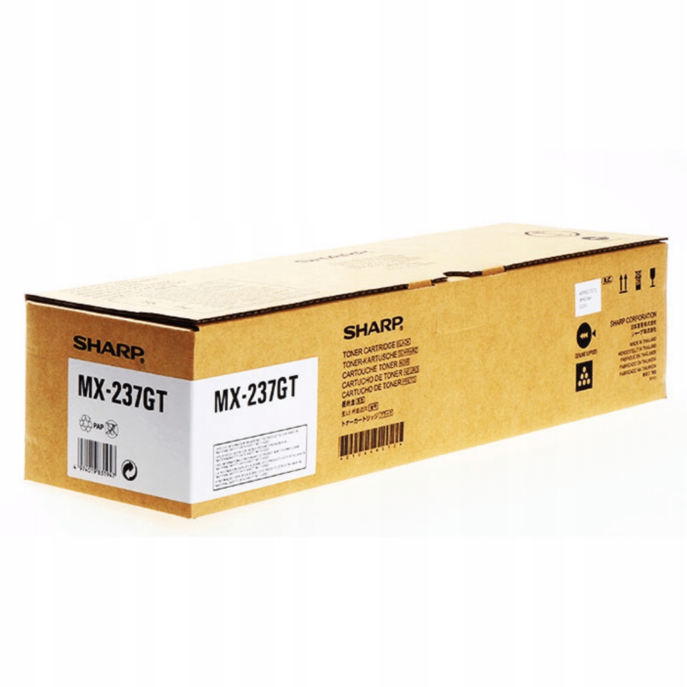 Sharp Toner MX-237GT Black 20K Wydajność 20000 str.