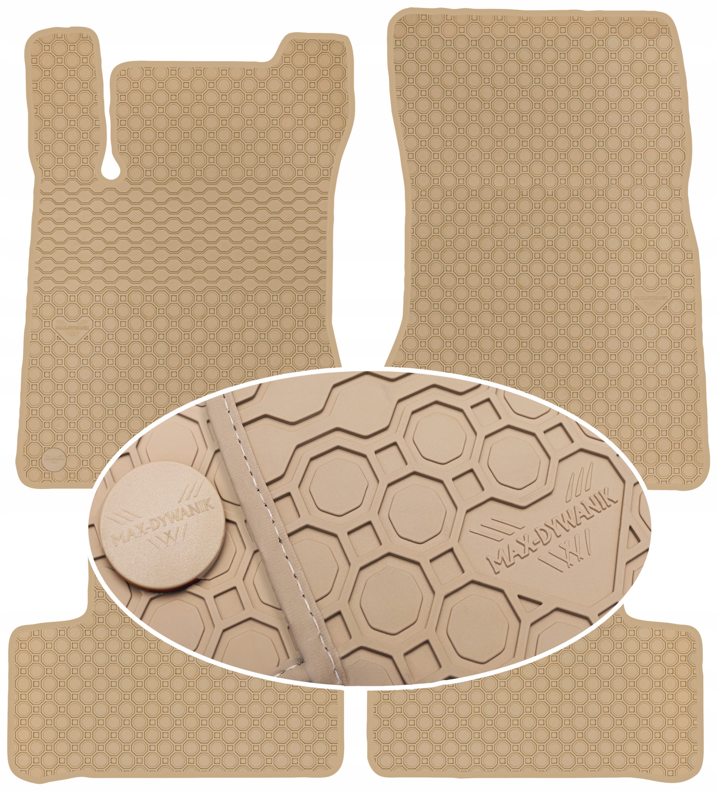 Mercedes Cla C118 2019 Béžové koberčeky