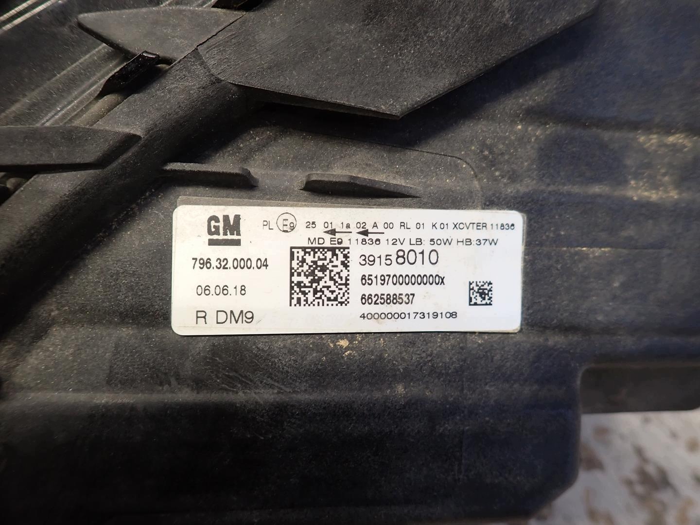 light front front right OPEL ASTRA V K 2016- FULL LED 39158010